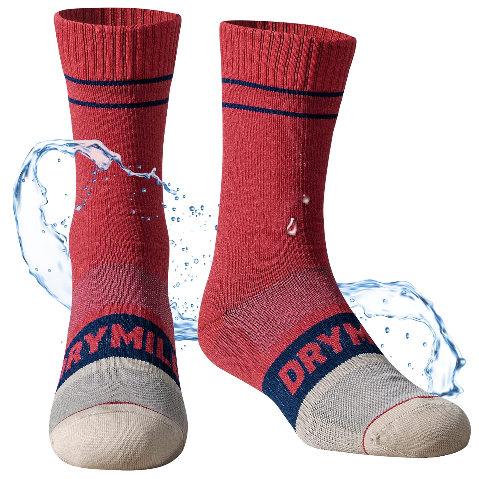 Mountain Waterproof Wool Socks for Winter Camping Hiking Adventures