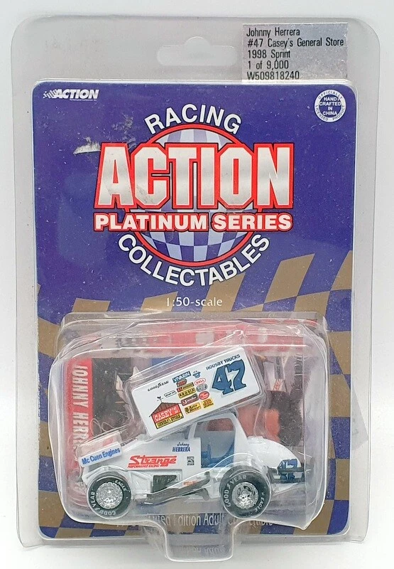 Action 1/64 Scale Model Car W509818240 - 1998 Sprint #47 Casey General J.Herrera - Imagen 2 de 4