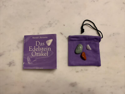 Das Edelstein Orakel - Buch mit Legeplan & 3 Edelsteinen von Ronald L. Bonewitz