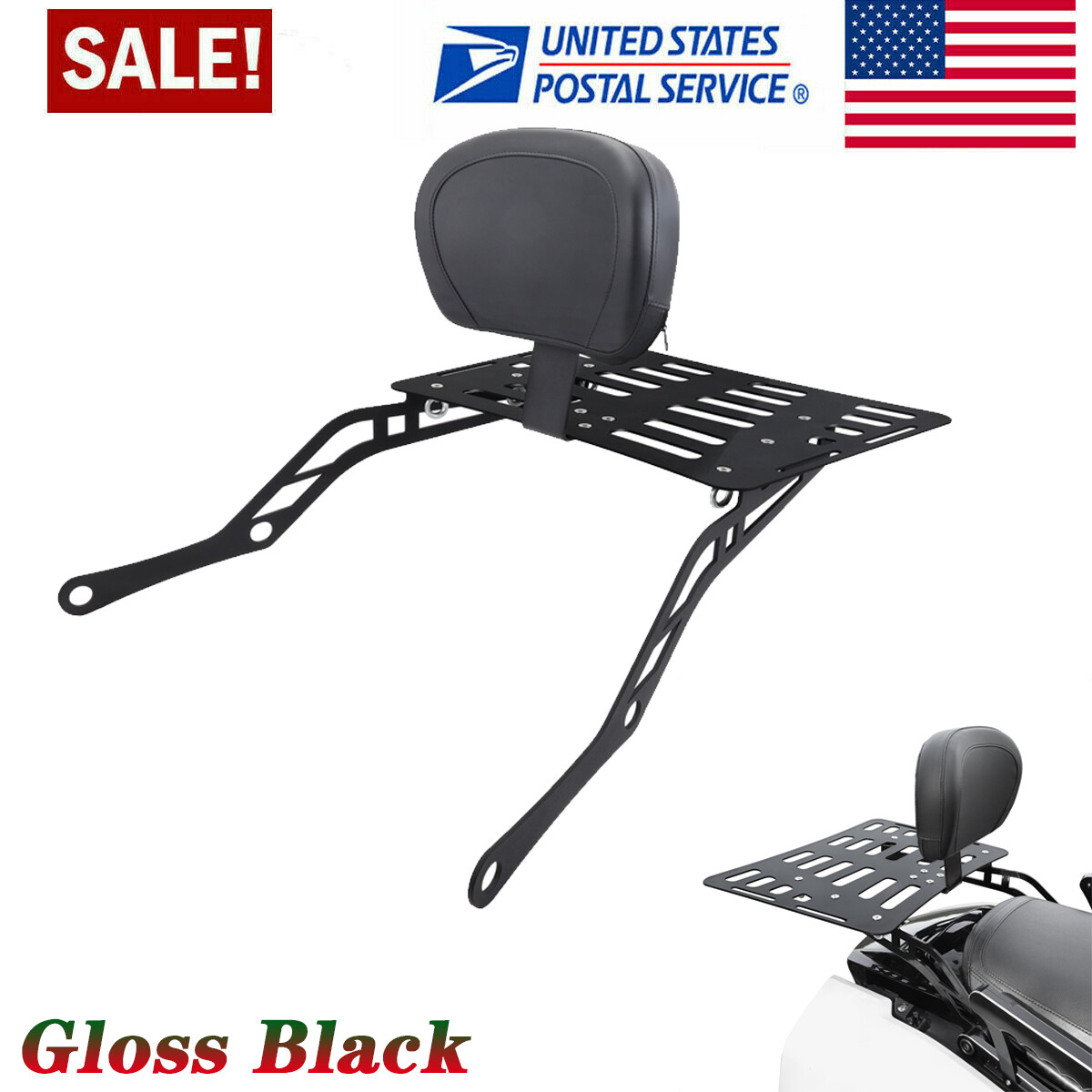 Luggage Trunk Bracket +Passenger Backrest For Can Am Spyder F3 F3S F3T 2015-2025-image