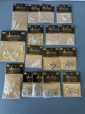 Earring Components-Wire Swirls, Crystal Chandeliers, More SR1140 