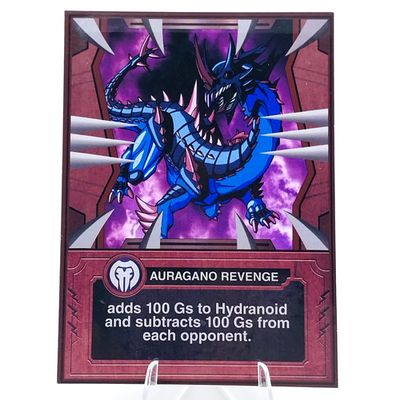 Bakugan Custom Card HYDRANOID "Auragano Revenge" Gate Cards Metal | eBay Bakugan Custom Card HYDRANOID "Auragano Revenge" Gate Cards Metal | eBay