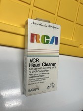 RCA VCR Head Cleaner SEALED VHS TAPE