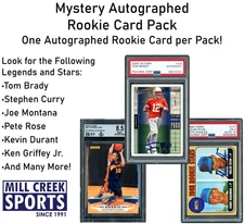 Mystery Auto Rookie Card Pack (1 Rigned RC per Pack - Chase the Tom Brady!)