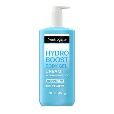 Neutrogena Hydro Boost Body Moisturizing Gel Cream 16 Fl Oz (Pack of 1), BLUE