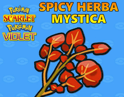   10x Spicy Herba Mystica for Pokemon Scarlet Violet   Fast Delivery!