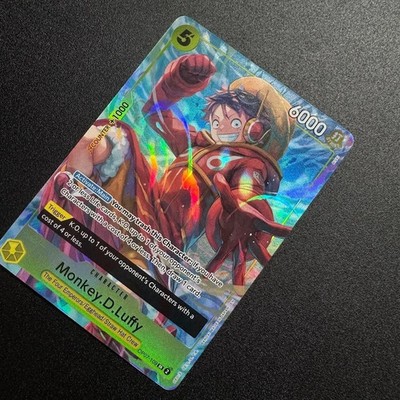 Monkey.D.Luffy OP07-109 Alt Art Promo Card - One Piece TCG English