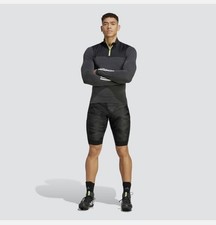 Adidas Cycling Shorts Padded Tights The Gravel Bib Men s Sz XS HY6191 Black 180