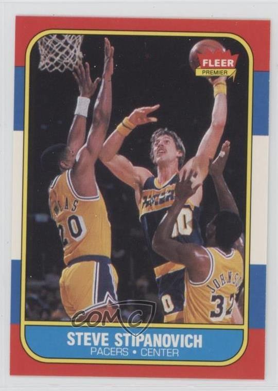 1986-87 Fleer Steve Stipanovich #106 uk2