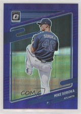 2021 Panini Donruss Optic Purple Pandora Prizm 71/99 Michael Soroka Mike 07rd