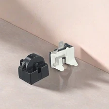 2x Refrigerator PTC Starter Relay Replace 2 Pins Compressor Overload Protector