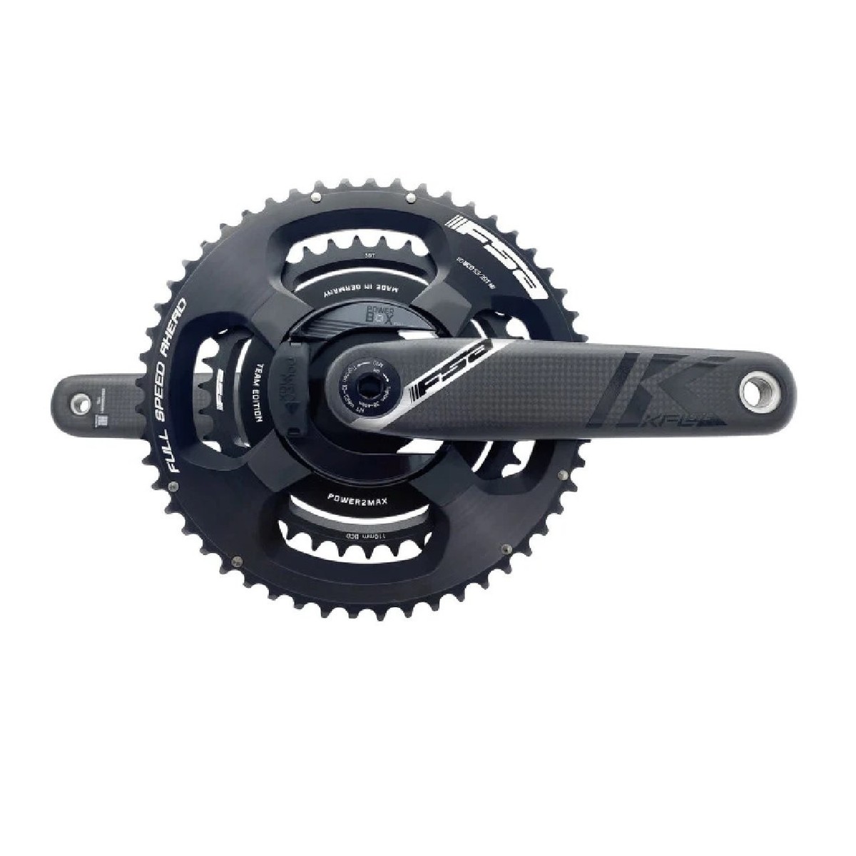 【新品】FSA　パワーメーター　カーボンクランク　CK K-FORCE TEAM FSA K-Force Team Edition Powerbox Powermeter Crank 36/52 | eBay