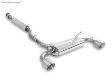 Milltek Duplex Sportauspuffanlage für Subaru BRZ je 115mm rund Titan matt