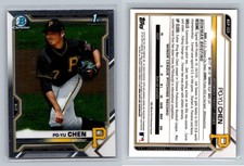 2021 Bowman Chrome #BCP-223 Po-Yu Chen Prospects