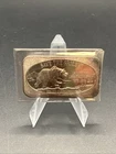 USSC Save the Grizzly Ultra Rare #849 1 Troy Oz. .999 Fine Silver Art Bar 1973