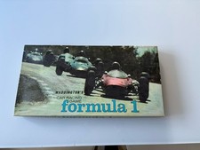 Vintage 1960's Waddington's Formula 1 One Car Racing Board Game