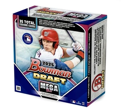 2025 BOWMAN DRAFT MEGA BOX BASEBALL PRESALE QTY