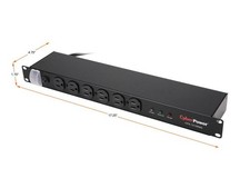 CyberPower CPS1215RMS 15' 12 Outlets 1800 Joules Rackbar Surge Strip