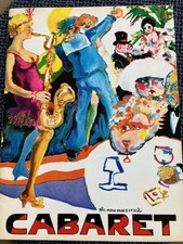 CABARET  1969 National Tour Program Lotte Lenya, Anita Gillette