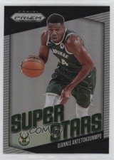 2024-25 Panini Prizm Deca Superstars Silver Giannis Antetokounmpo #10 1jm6