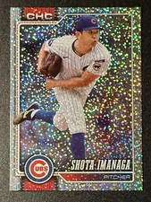 2026 Topps Series 1 Celebration Shota Imanaga #178 Confetti Foil (UV2)