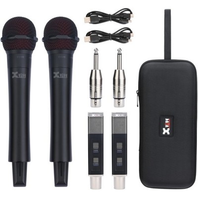 Xvive M5D Funkmikrofon System Dual Handheld Wireless Mikrofon Set | Neu