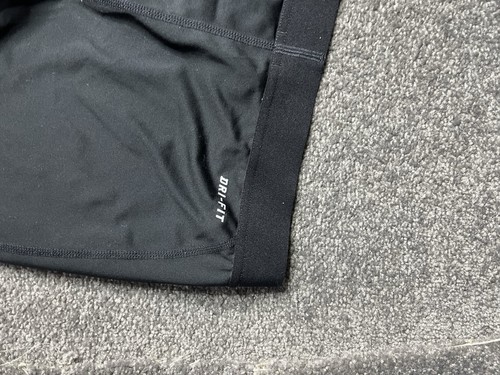 Nike Pro Leggings Womens Large Black Drifit Mid Rise Mesh Tight 28” Ladies - Picture 3 of 18