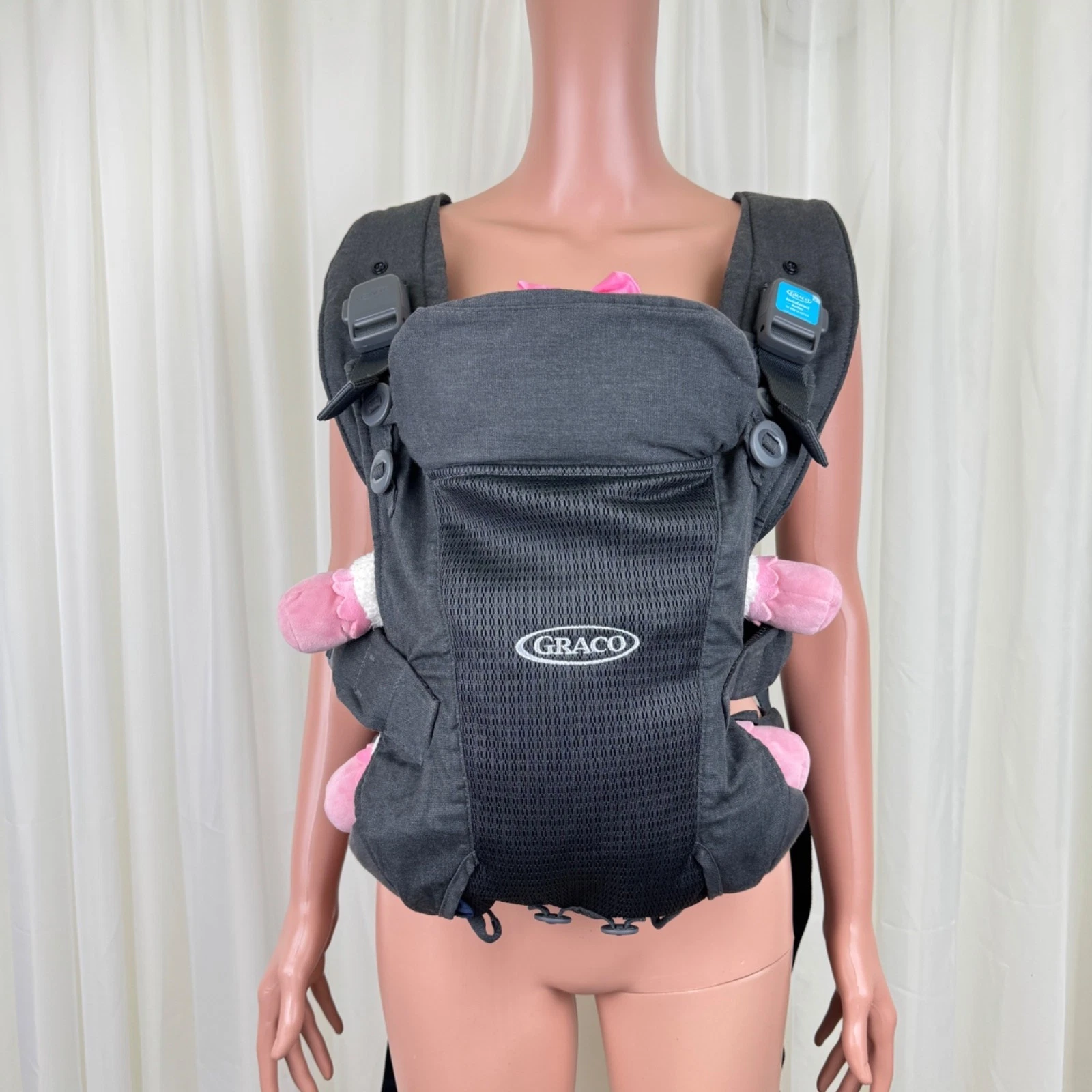Graco Cradle Me Lite 3-in-1 Infant Baby Carrier Breathable Lightweight Carrier