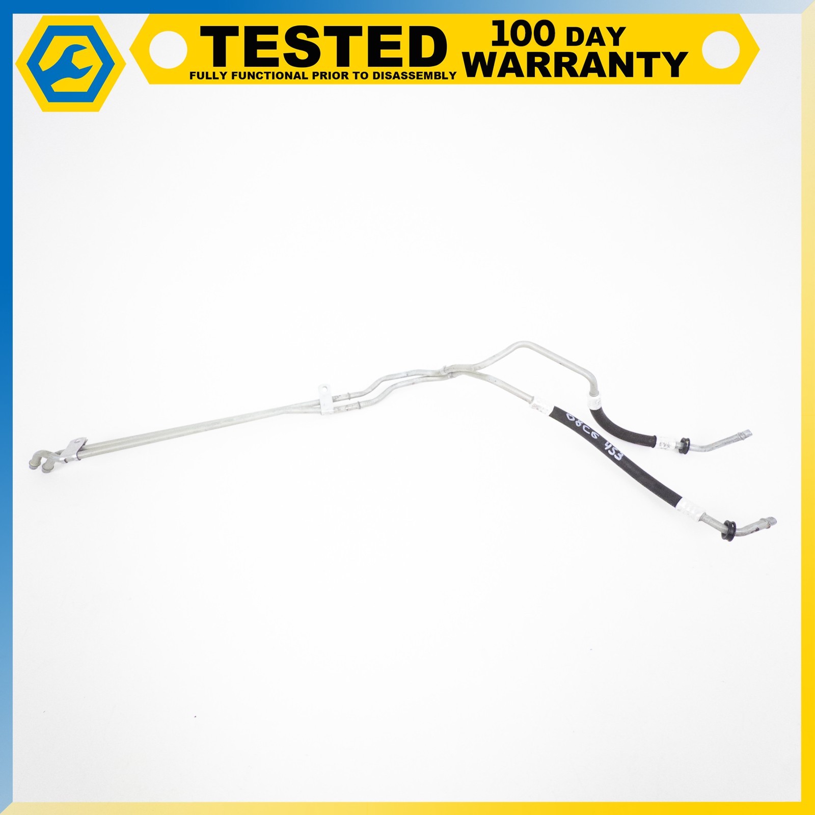 08-13 CHEVROLET CORVETTE C6 AUTOMATIC TRANSMISSION OIL COOLER HOSE LINE PIPE OEM