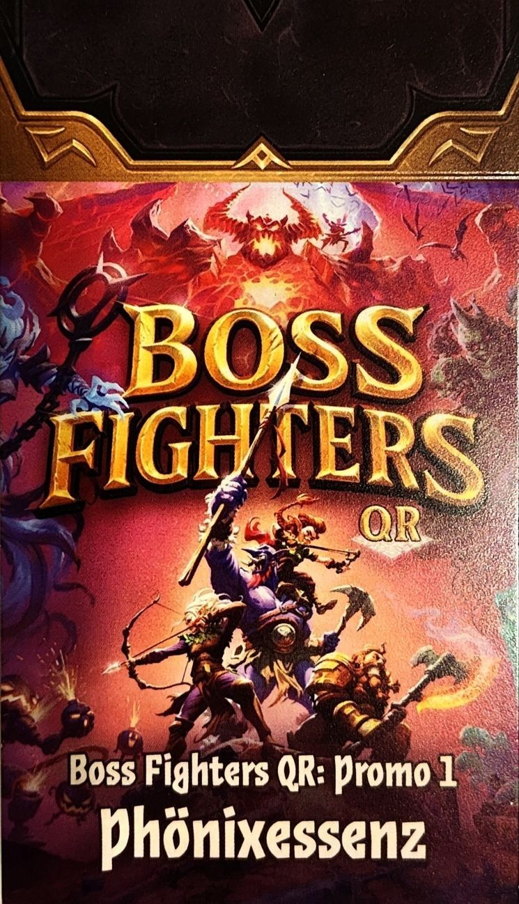 BOSS Fighters QR Promo 1 Phoenix Essence - NEW Digital Delivery