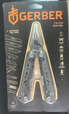 Gerber Truss Multi-Tool with Sheath, Stainless Steel 31-003304 (GAN-6) 1512