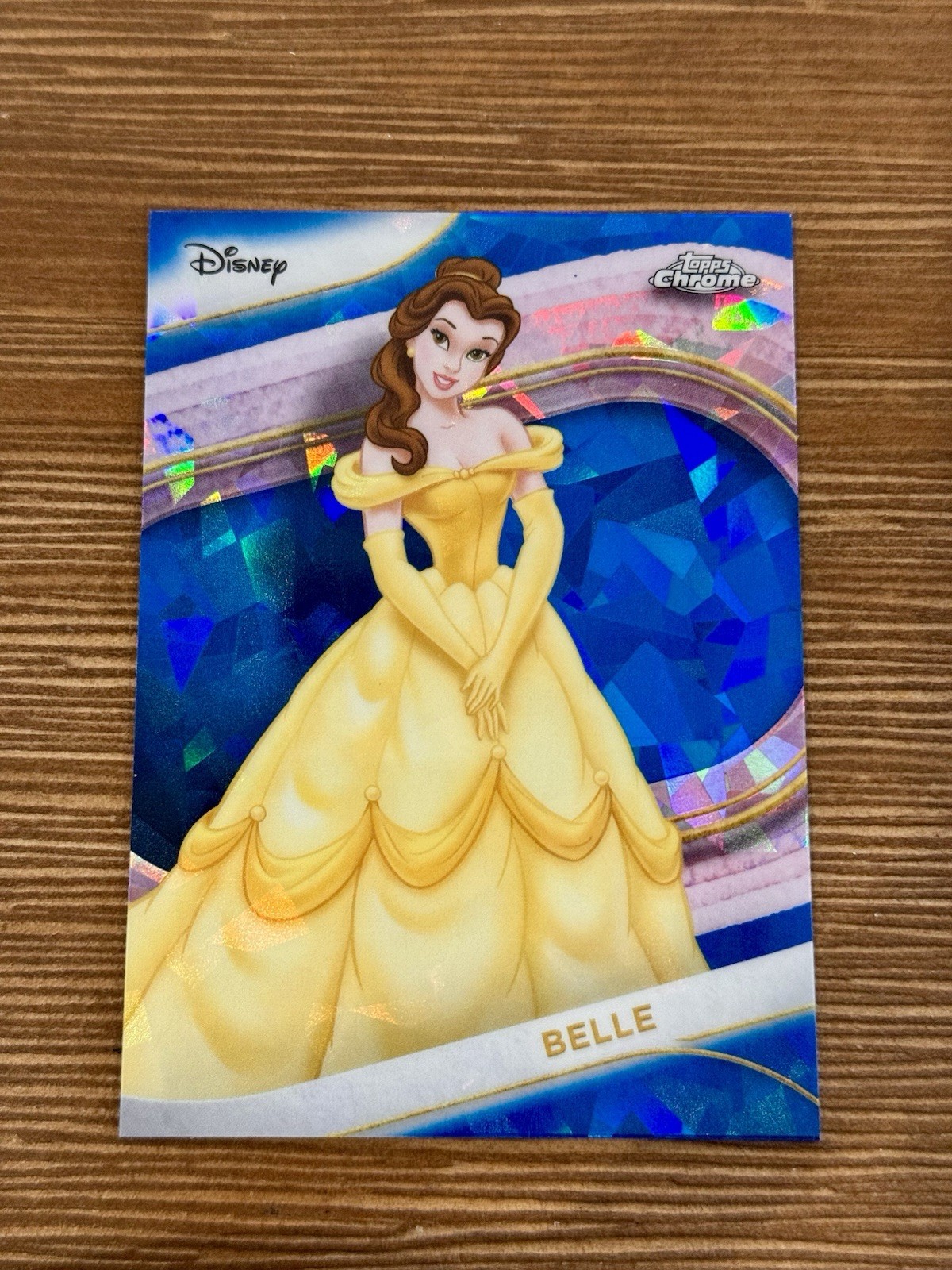 Belle 2025 Topps Chrome Disney #125 Blue Refractor /150 Price