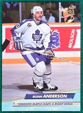 Glenn Anderson - 1992-93 Fleer Ultra #207 - Toronto Maple Leafs Hockey Card