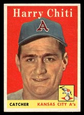 1958 Topps Baseball #119 Harry Chiti NM/MT *h2