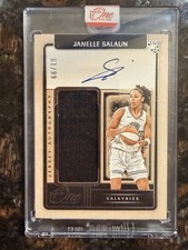 2025 Panini One And One WNBA JANELLE SALAUN Rookie patch Auto Sealed 61/99