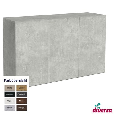 Aquarium Unterschrank Aquatic 150x50x90cm diversa Farbauswahl