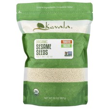 Organic Toasted Sesame Seeds (Hulled), 32 oz (907 g)