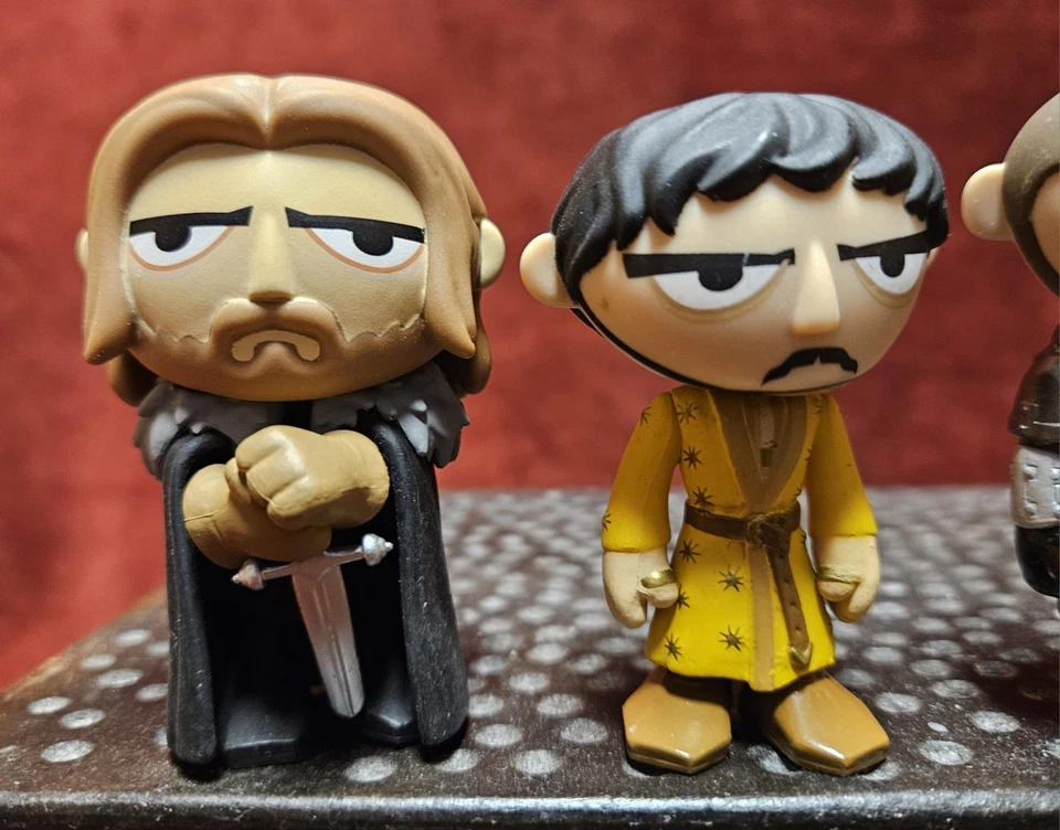 10 виниловых мини-фигурок FUNKO Game Of Thrones Jon Red Jamie Ned Hodor Gregor Tyrian - Изображение 2 из 4