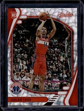 Isaiah Todd Rookie 2021-22 Chronicles Absolute Asia Red RC #'d /88 - Wizards