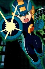 MEGAMAN, NT WARRIOR TCG, DECIPHER, CAPCOM, ShoPro Postcard