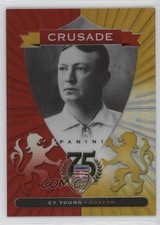 2014 Panini Hall of Fame Crusades Red 59/75 Cy Young #7 HOF 0l2