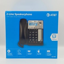 AT T Corded 2-Line Speakerphone Telephone With Caller ID And Waiting ML17929