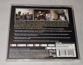 Soldier of Fortune (2001, Sega Dreamcast) - Scratched Disc, Missing Manual