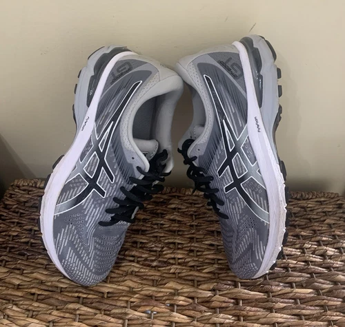 Sneakers Asics GT Running Esercizio Comfort Nero e Grigio 8