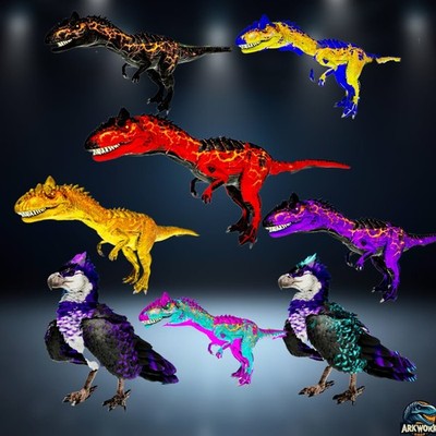  ARK Survival Ascended X-Creatures Top Stats PVE PS5/XBOX/PC
