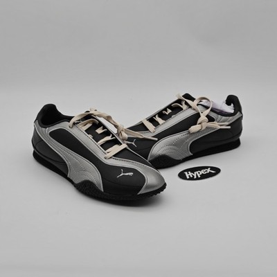 PUMA Bella V2 Abrasion Resistant Low Top Casual Shoes Unisex Silver Glow Black