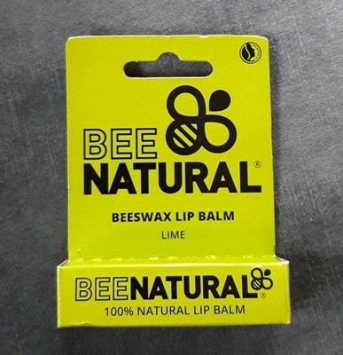 BEE Natural Beeswax ''Lip Balm Lime'' Limette  4.2 g  100% Naturel   Neu & OVP!