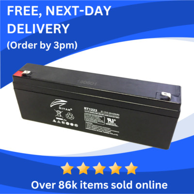 Texecom Veritas 8 Compact Alarm Control Panel Ersatzakku 12V 2,3Ah