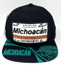 MICHOACAN Snapback Cap Hat Mexico Mexican Eagle Aguila Flag Adult OSFM NWT
