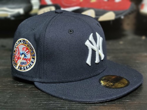 Navy Blue Fitted Baseball Hat Men 